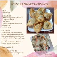 #727 PANGSIT GORENG resep vegetarian